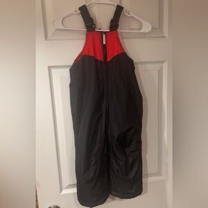 ZeroXposur snow pants, black and red, like new, size 3T